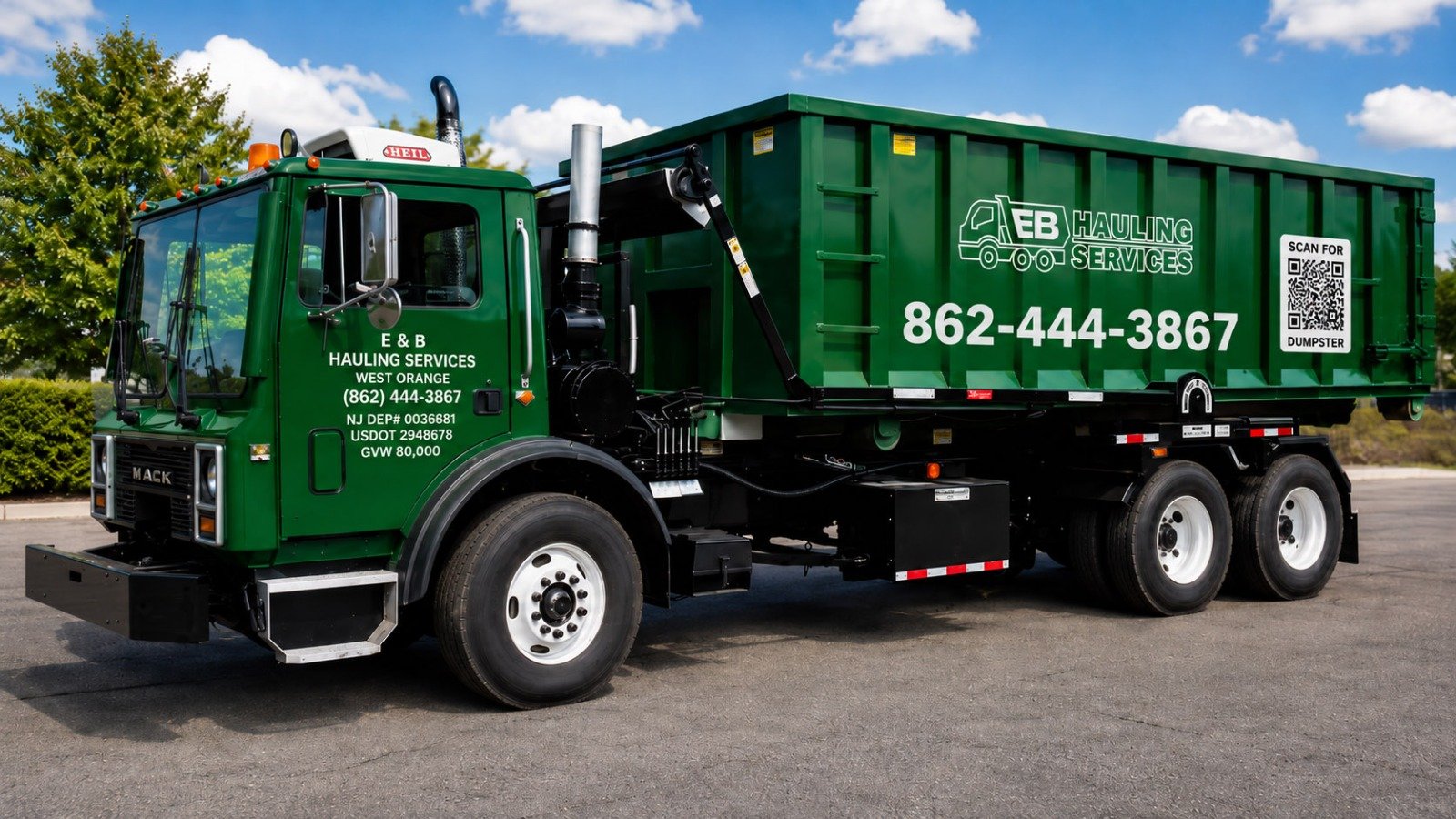 EB Hauling truck visual